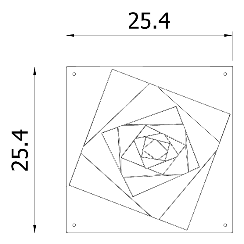 VedoNonVedo Twist dekoratives Element zur Einrichtung und Teilung von Räumen - weiss 3